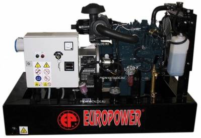 Дизельный генератор EuroPower EP 18 DE 