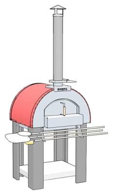 Печь для пиццы дровяная Vesta 2